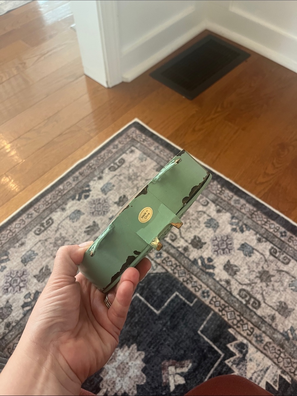 Vintage Table Clock - Picture 3 of 5